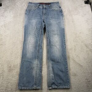 Rock & Roll Cowboy Jeans Mens 30x32 (Fit 30x30) L Double Barrel Relaxed Straight